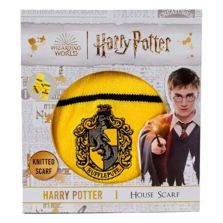 Harry Potter écharpe Poufsouffle Thin Stripes (Boxed) 160 cm | 5061036140936