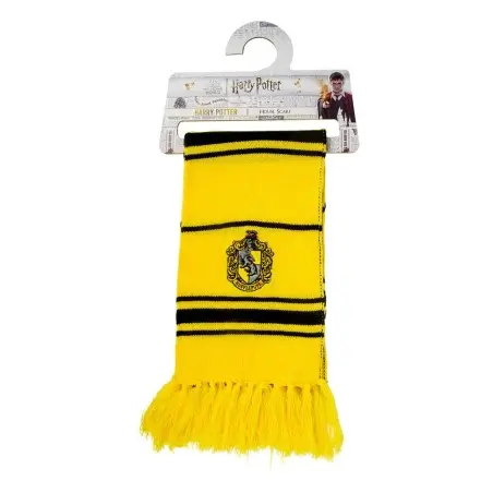 Harry Potter écharpe Poufsouffle Thin Stripes (Hanger) 160 cm | 5061036140943