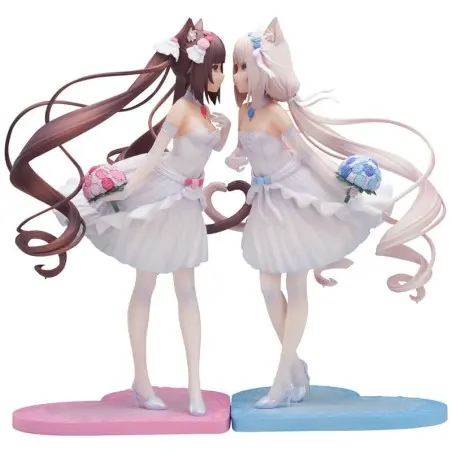 Nekopara statuette PVC 1/7 Nekopara Chocola & Vanilla Dream of Eden Ver. 23 cm | 6971995421863