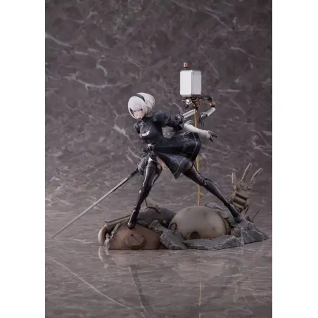 NieR:Automata 1/7 Statue PVC Ver1.1a 2B Deluxe Version 20 cm | 4534530758255