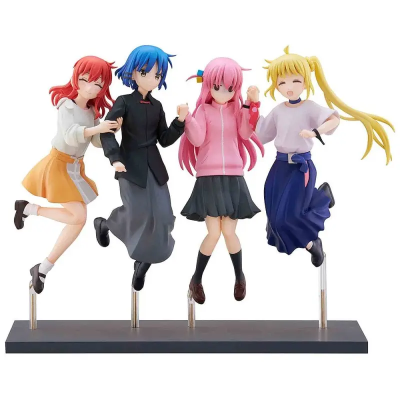 Bocchi the Rock! set 4 statuettes Jumping Girl(s) 20 cm | 4534530911100