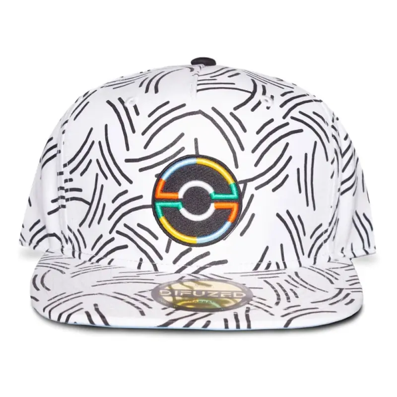 Pokemon casquette Snapback Pokeball blanc | 8718526170818