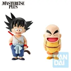 Dragon Ball statuettes PVC Ichibansho Masterlise Plus Son Goku & Krillin (Son Goku Training Section) 13 cm