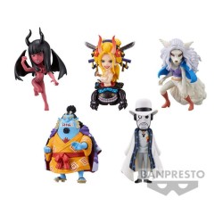 One Piece présentoir mini figurines WCF Wanokuni Onigashima 6 7 cm (12)