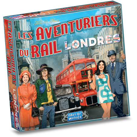 jeu : Les Aventuriers du Rail - Londres éditeur : Days of Wonder version française jeu : Les Aventuriers du Rail - Londres éditeur : Days of Wonder version française