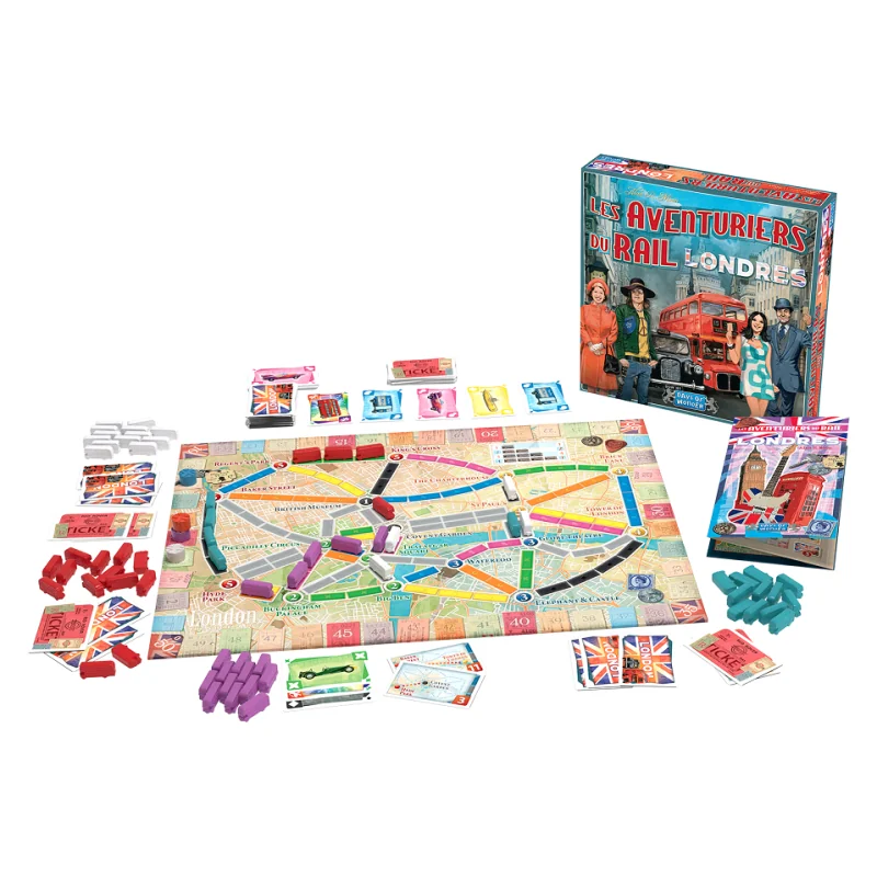 Spel: Ticket to Ride - Londen
Uitgever: Days of Wonder
Engelse versie