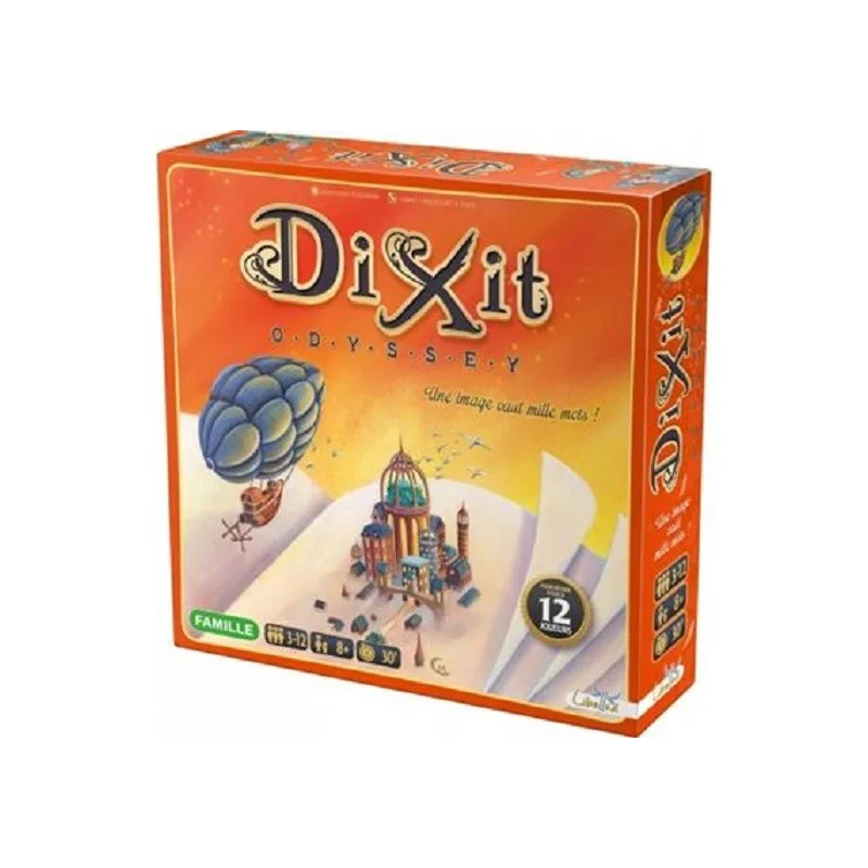 spel: Dixit - Odyssey
Uitgever: Libellud
Engelse versie