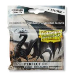 Dragon Shield Standard Perfect Fit Sideloading Sleeves - Clear/Smoke (100 Sleeves) | 5706569131234