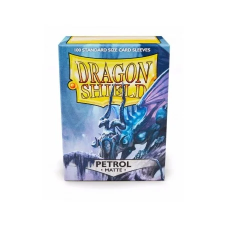 Dragon Shield Standaard hoezen - Mat Petrol (100 mouwen) | 5706569110208