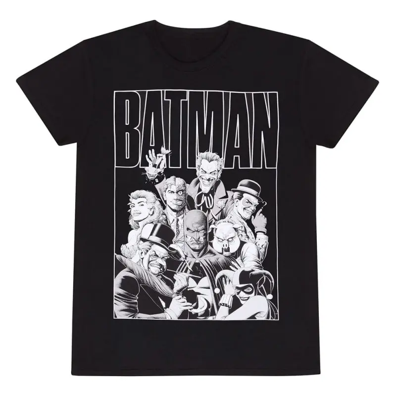 Batman T-Shirt Rogues Gallery (L) | 5056688590253