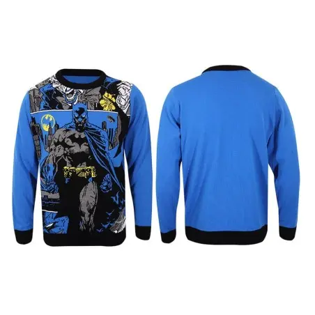 DC Comics Sweatshirt Jumper Batman Manga (M) | 5056688528898