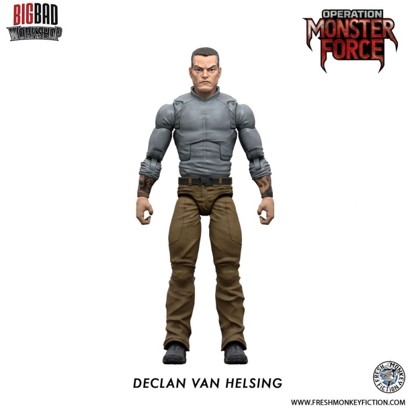 Operation: Monster Force figurine 1/12 Declan Van Helsing 15 cm | 0658580014797