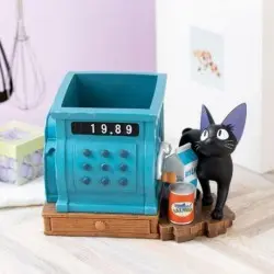 Kiki la petite sorcière diorama / boîte de rangement Jiji and blue cash register