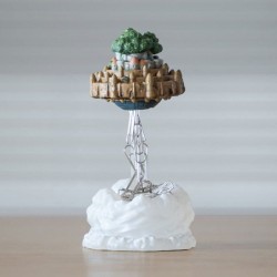 Le Château dans le ciel statuette Magnet Flying Castle 13 cm