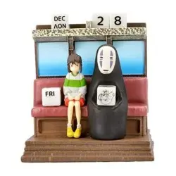 Le Voyage de Chihiro statuette Three-wheeler Diorama / Calendar Take Unabara Train 11 cm