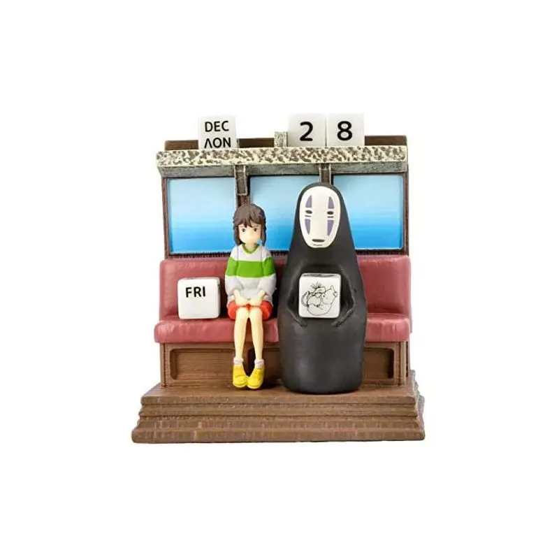 Le Voyage de Chihiro statuette Three-wheeler Diorama / Calendar Take Unabara Train 11 cm | 4990593457724