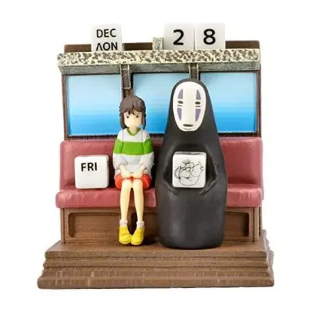 Le Voyage de Chihiro statuette Three-wheeler Diorama / Calendar Take Unabara Train 11 cm | 4990593457724
