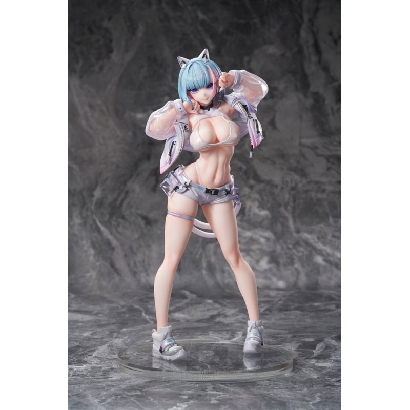 Original Character statuette PVC 1/6 Kin Mirai Nekomata Miu DX Ver. 26 cm | 6976804550031