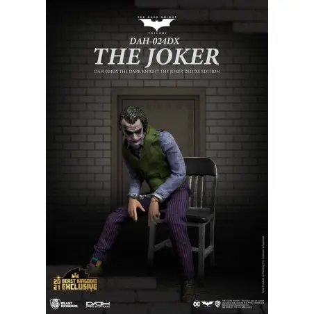 Batman The Dark Knight figurine Dynamic Action Heroes 1/9 The Joker Deluxe Version 21 cm | 4711061151162
