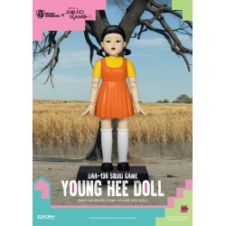 Squid Game figurine avec sonore Young Hee Doll 30 cm   