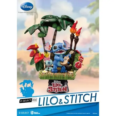 Disney diorama PVC D-Stage Stitch 14 cm | 4711385243338