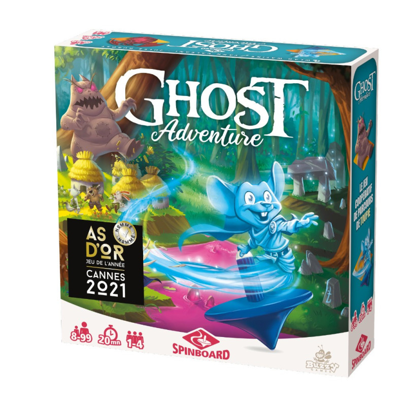 jeu : Ghost Adventure éditeur : Spinboard version française