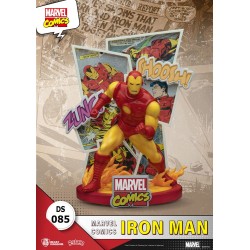 Marvel Comics diorama PVC D-Stage Iron Man 16 cm