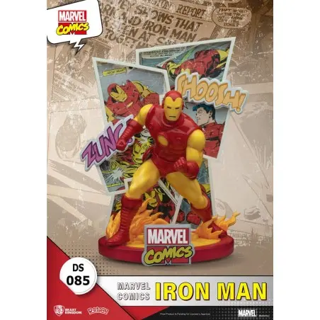 Marvel Comics diorama PVC D-Stage Iron Man 16 cm | 4711385240955