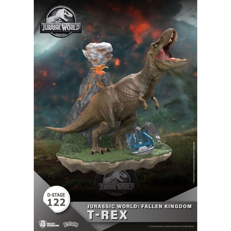 Jurassic World: Fallen Kingdom D-Stage PVC Diorama T-Rex 13 cm reproduction | 4711203451440