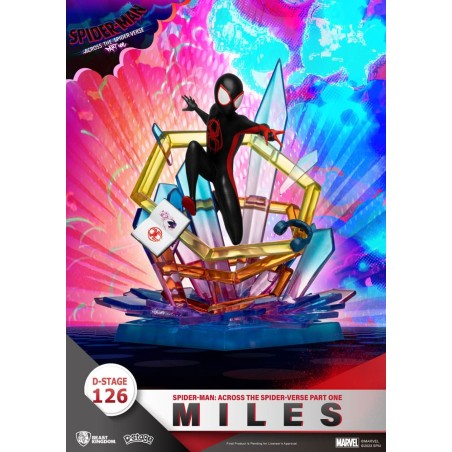Marvel diorama PVC D-Stage Spider-Man: Across the Spider-Verse Part One-Miles 15 cm