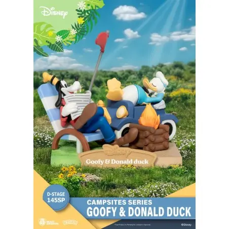 Disney diorama PVC D-Stage Campsite Series Goofy & Donald Duck Special Edition 10 cm | 4711385241570