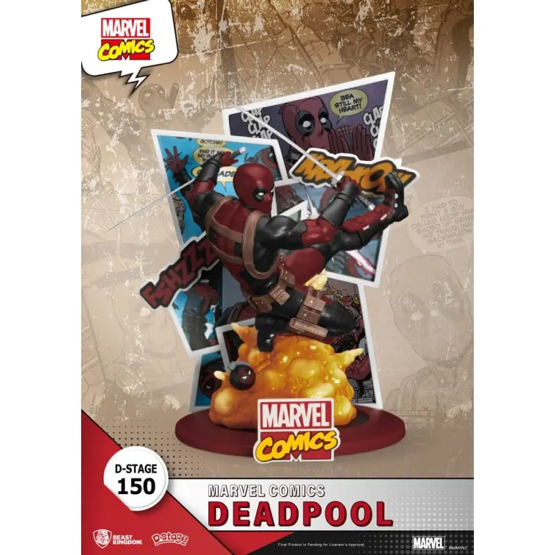 Marvel diorama PVC D-Stage Deadpool 16 cm | 4711385244656