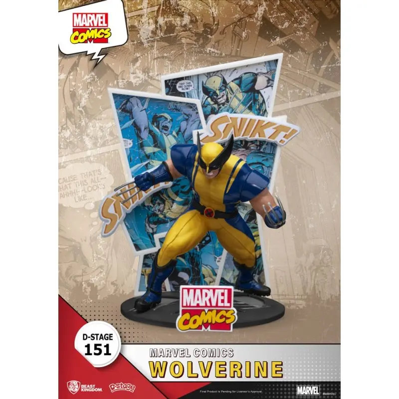 Marvel diorama PVC D-Stage Wolverine 16 cm | 4711385244663