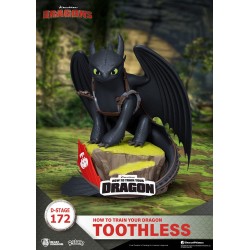 Dragons D-Stage PVC Diorama statuette toothless 14 cm