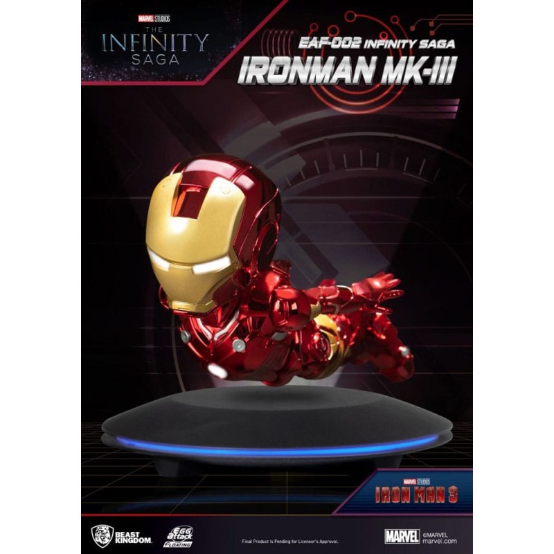 Iron Man 3 diorama lumineux Egg Attack Iron Man Mark III 16 cm | 4711385245097