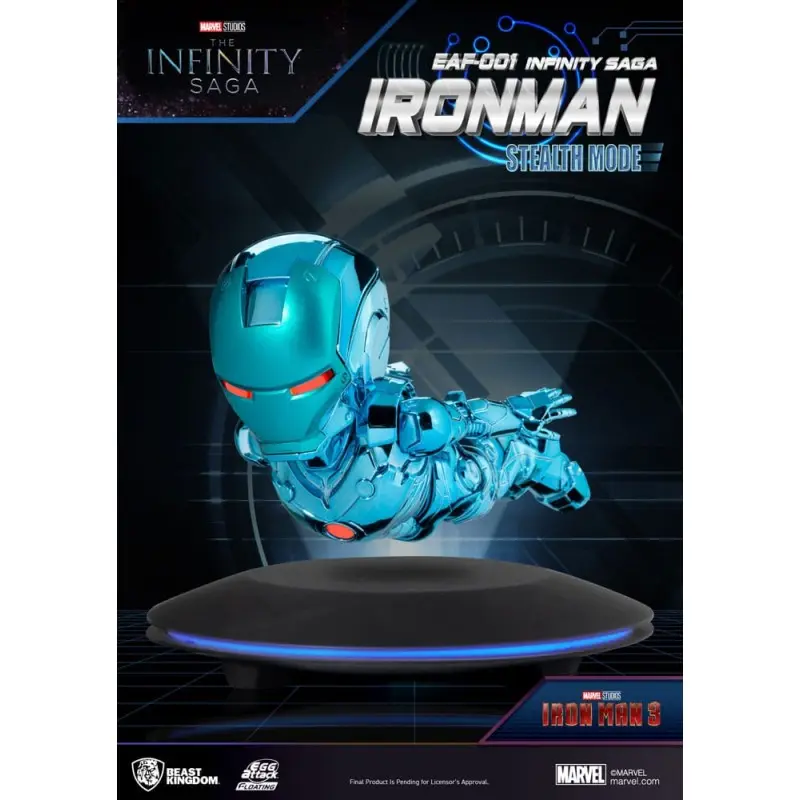 Marvel figurine Egg Attack Floating The Infinity Saga Ironman Stealth Mode 16 cm | 4711385242171