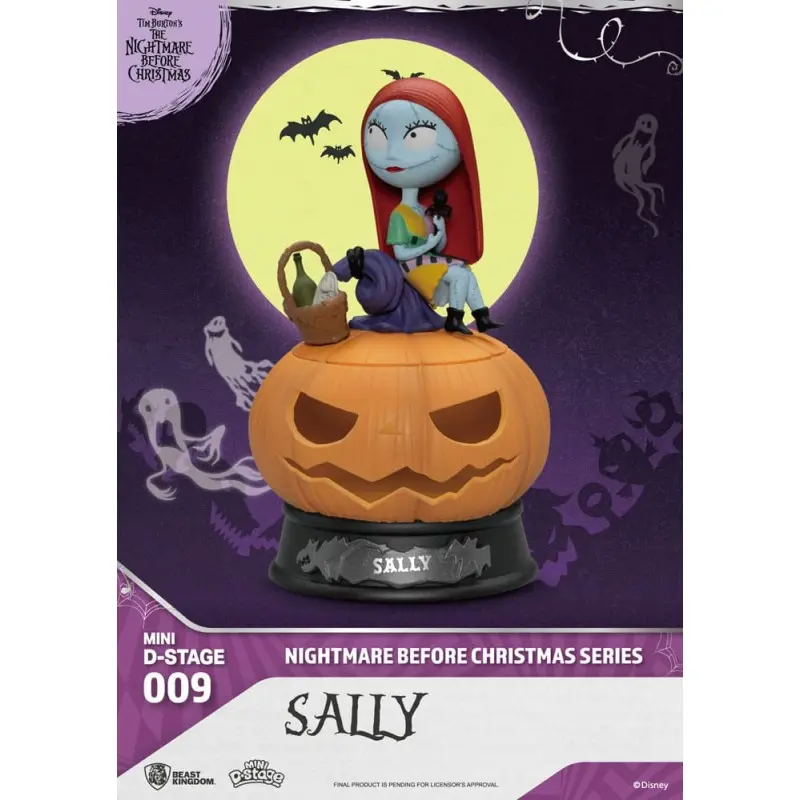 The Nightmare Before Christmas figurine PVC Mini Diorama Stage Sally 10 cm | 4711385249194