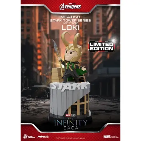 Marvel figurine Mini Egg Attack The Infinity Saga Stark Tower series Loki 12 cm | 4711203459477