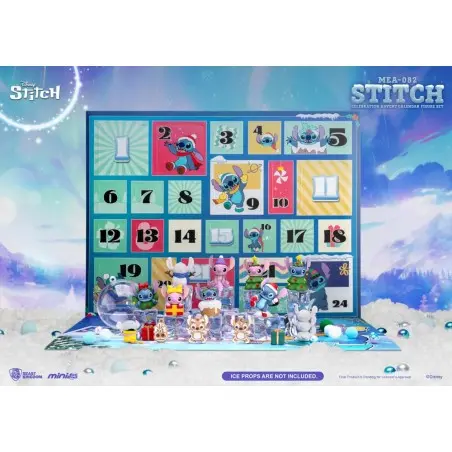 Lilo & Stitch calendrier de l'avent Mini Egg Attack Stitch celebration Figure Set (Cookie) 10 cm | 4711385249606