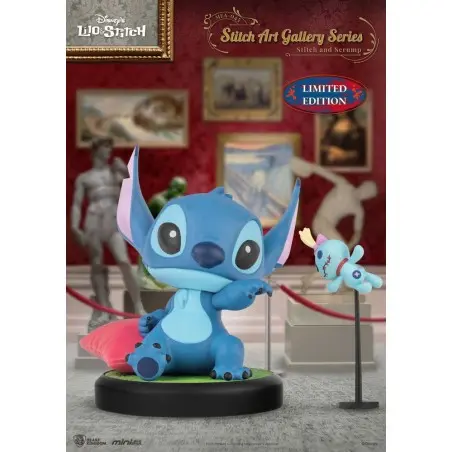 Lilo & Stitch figurine Mini Egg Attack Stitch Art Gallery Series Stitch and Scrum 8 cm | 4711203452706