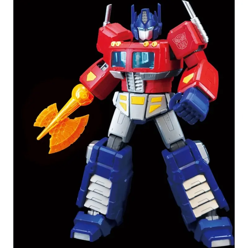 Transformers figurine Plastic Model Kit Blokees Action Edition 01 G1 Optimus Prime | 0858050008602