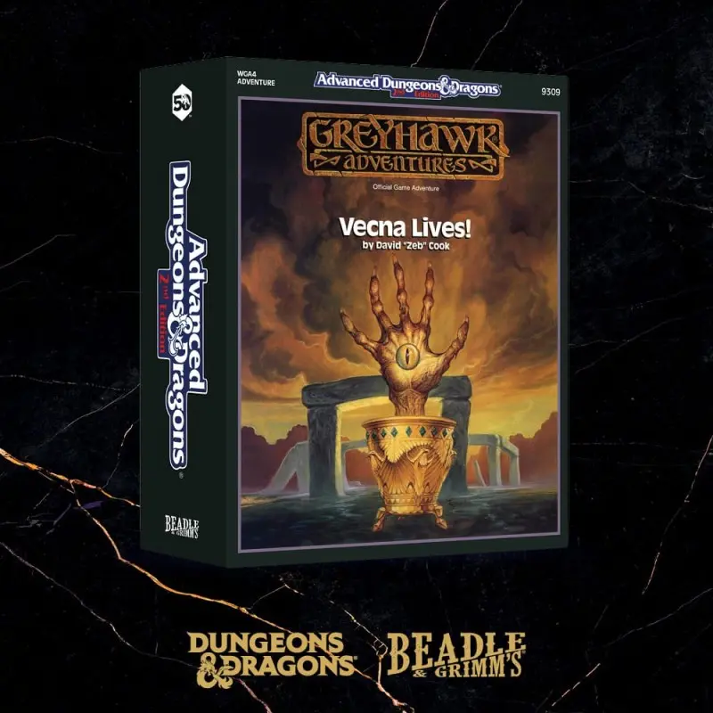 Dungeons & Dragons pack dés Classic Module Vecna Lives (7) | 0850060996108