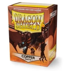 Dragon Shield Standaard Matte Hoezen - Koper 'Draco Primus' (100 Hoesjes) | 5706569110161
