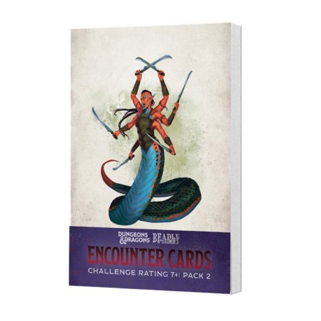 Dungeons & Dragons RPG cartes de rencontre Challenge Rating 7+: Pack 2 *ANGLAIS*