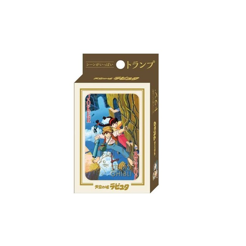 Le Château dans le ciel jeu de cartes à jouer
