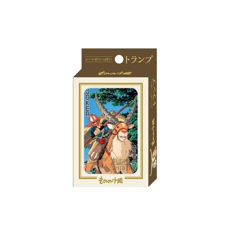 Princesse Mononoké jeu de cartes à jouer | 4970381802738