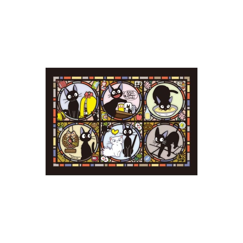 Kiki la petite sorcière Puzzle acrylique Stained Glass Jiji's everyday 