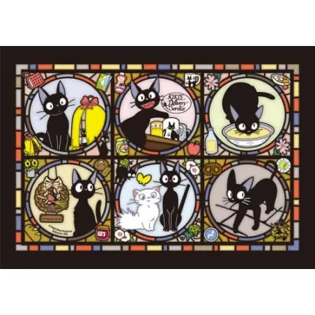 Kiki la petite sorcière Puzzle acrylique Stained Glass Jiji's everyday | 4970381183943