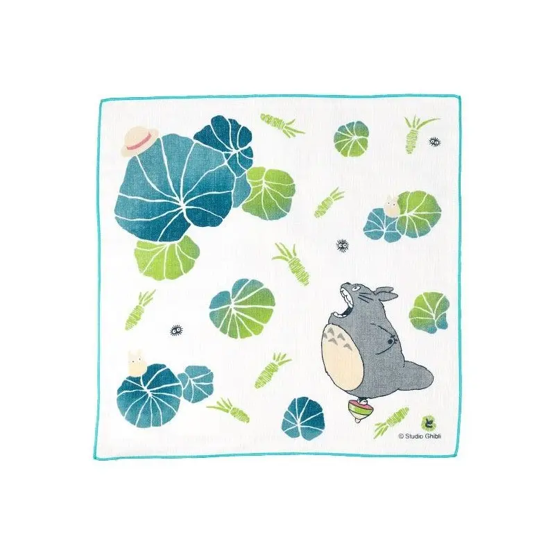 Mon voisin Totoro serviette de toilette mains Wasabi 29 x 29 cm | 4990593354580