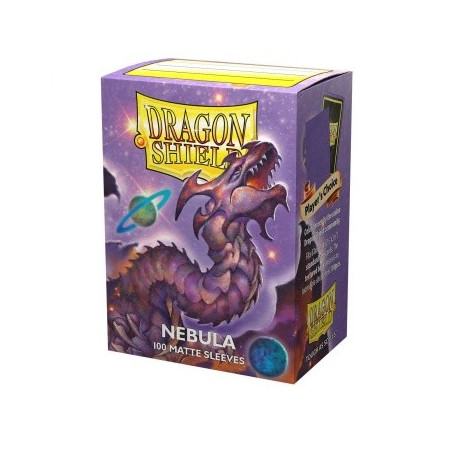 Produit : Matte Sleeves - Nebula (100 Sleeves) Marque : Dragon Shield Produit : Matte Sleeves - Nebula (100 Sleeves) Marque : Dragon Shield